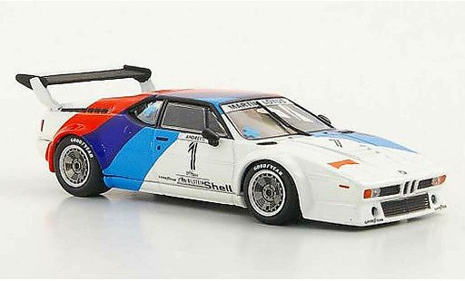 Bmw M1 1979 1/43 Minichamps No.1 M.Andretti coche miniatura