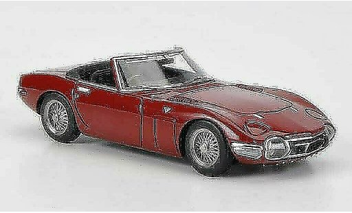 Toyota 2000 GT Roadster 1/43 HPI rojo RHD coche miniatura