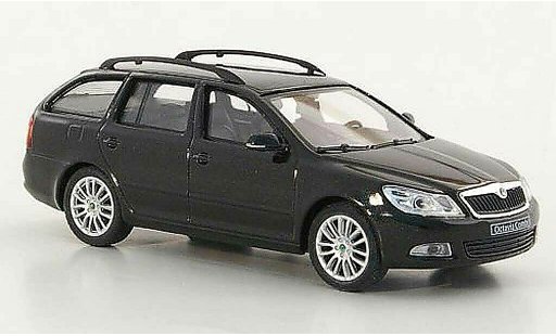 Skoda Octavia Combi 1/43 Abrex II negro 2008 coche miniatura