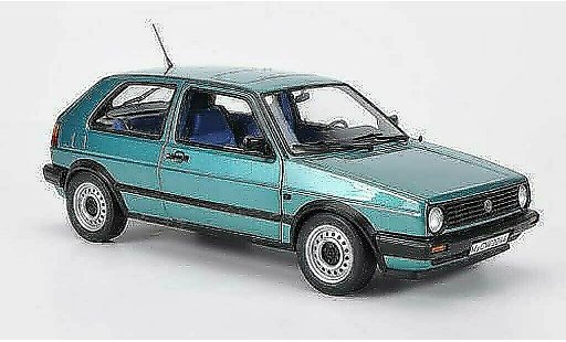 Volkswagen Golf Base 1/18 Norev Madison verde Sondermodell MCW 1990 coche miniatura