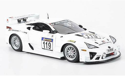 Lexus LFA Nurburgring Package 1/43 Ebbro No.119 4h Rennen VLN 2011 coche miniatura