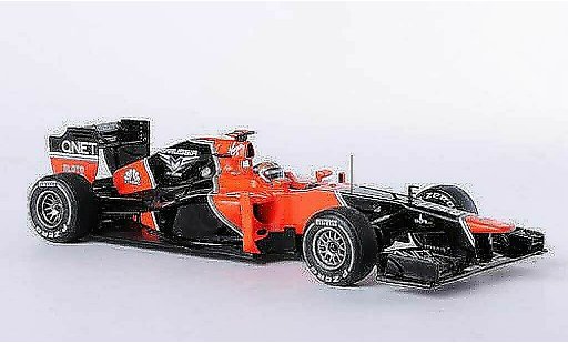 Marussia MR01 Base 1/43 Spark No.24 T.Glock GP China 2012 coche miniatura