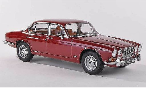Jaguar XJ6 6 1/18 Paragon Series 1 2.8 negro-rojo LHD 1971 coche miniatura