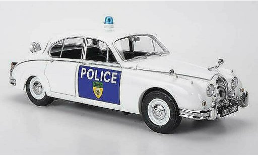 Jaguar MK 2 1/18 Model Icons Leicestershire & Rutland Constabulary Polic&iacute;a (GB) RHD 1965 coche miniatura