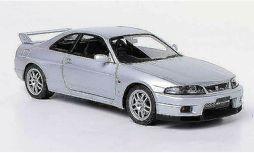 Nissan Skyline R33 1/43 HPI GT-R V-Spec () gris RHD 1995 coche miniatura