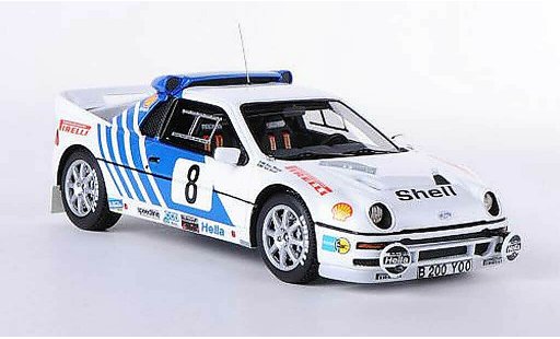 Ford RS 200 Rally 1/43 HPI No.8 K.verdedel / B.Melander Suecia 1986 coche miniatura