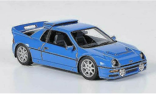 Ford RS 200 Route 1/43 HPI azul LHD coche miniatura