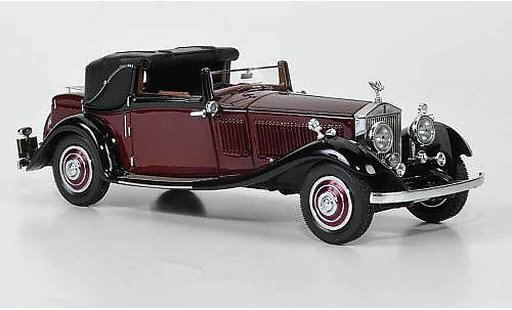 Rolls Royce Phantom 1934 1/43 Neo II Owen Sedanca Coupe J. Gurnney Nutting & Co. rojo/negro lim. Auflage 500 coche miniatura