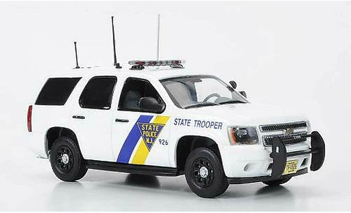 Chevrolet Tahoe police 1/43 First Response New Jersey State 2011 coche miniatura