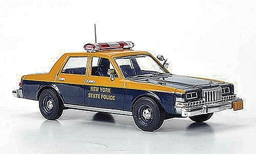 Dodge Diplomat police 1/43 First Response New York State 1985 coche miniatura