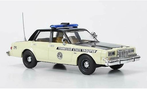 Dodge Diplomat police 1/43 First Response Tennessee Highway Patrol 1985 coche miniatura