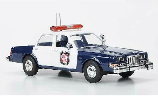 Dodge Diplomat police 1/43 First Response Wisconsin State Patrol 1985 coche miniatura