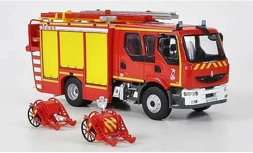 Renault Midlum Base 1/43 Eligor Doppelkabine FPT Sides 14 coche miniatura