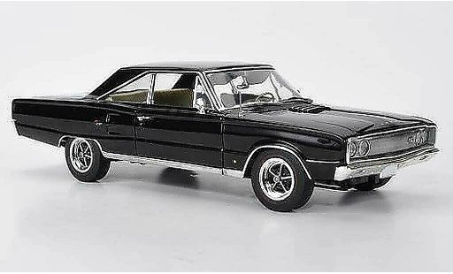 Dodge Coronet 1967 1/18 Highway 61 R/T negro coche miniatura