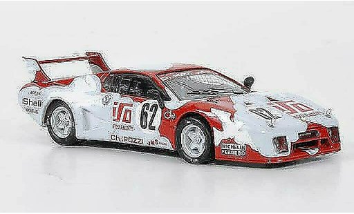 Ferrari 512 BB LM 1/43 Best No.62 JMS Racing Andruet / Dini 24h Le Mans 1979 coche miniatura