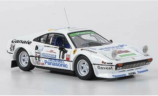 Ferrari 308 GTB 1/43 Best Gr.4 No.18 A.Tognana / M.de Antoni Rally Elba 1982 coche miniatura