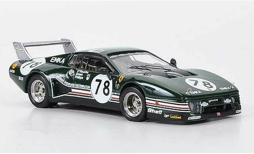 Ferrari 512 BB LM 1/43 Best No.78 O'Rourke / Down / Philips 24h Le Mans 1980 coche miniatura