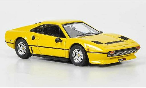 Ferrari 208 GTB 1/43 Best Turbo amarillo 1982 coche miniatura
