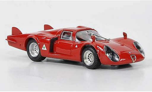 Alfa Romeo 33.2 coda lunga 1/43 Best 1968 Testfahrzeug coche miniatura