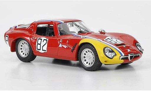 Alfa Romeo Giulia TZ2 1/43 Best No.82 Trosch / Pilette Nurburgring 1967 coche miniatura