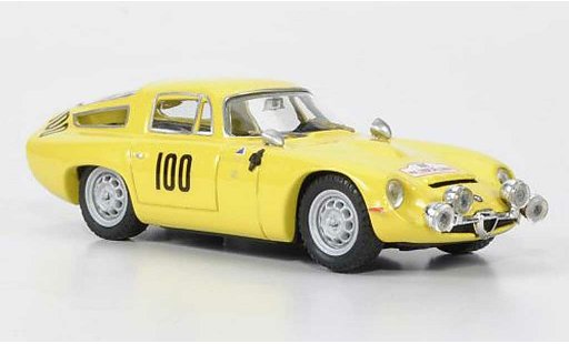 Alfa Romeo Giulia TZ1 1/43 Best No.100 Masoero / Maurin Tour de Corse 1963 coche miniatura