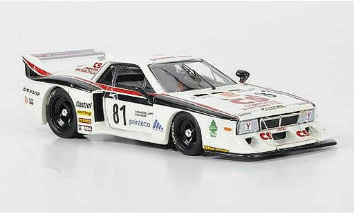 Lancia Beta Monte Carlo 1/43 Best Turbo No.81 Vesuvio Racing Casoni / Castellano Monza 1982 coche miniatura