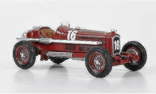 Alfa Romeo P3 tipo b 1/43 Rio T. No.16 L.Chiron Montecarlo 1934 coche miniatura