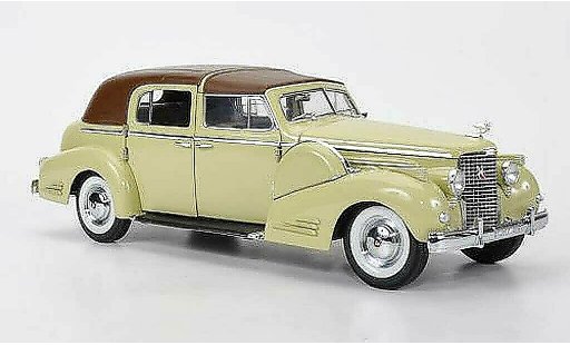 Cadillac Fleetwood V16 1/18 Signature beige/marron 1938 coche miniatura