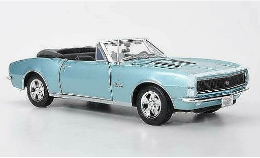 Chevrolet Camaro SS 1/18 Maisto 396 Cnvertible azul 1967 coche miniatura