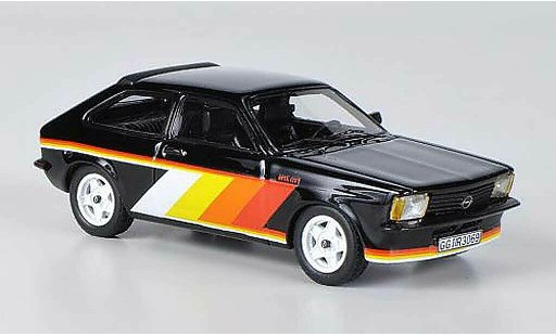 Opel Kadett C City 1/43 Neo Irmscher negro coche miniatura