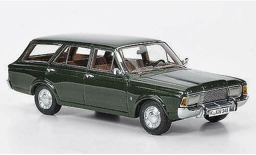 Ford Taunus 17M P7 1/43 Neo (P7b) Turnier verde coche miniatura