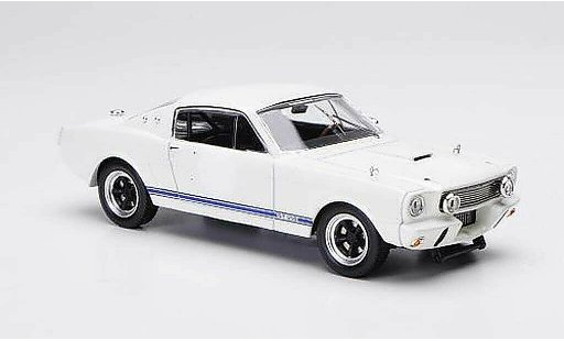 Shelby GT 350 1966 1/43 IXO Ready to Race blanco/azul coche miniatura