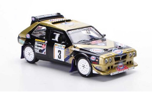 Lancia Delta S4 1/43 IXO No.3 Esso F.Tabaton / L.Tedeschini Rally Elba 1986 coche miniatura