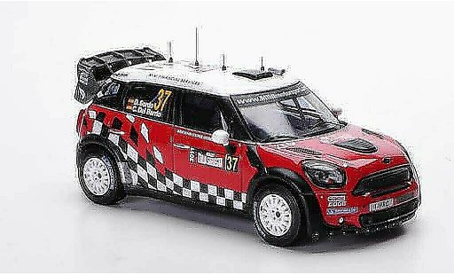 Mini Countryman JCW 1/43 IXO WRC No.37 D.Sordo / C.Del Bario Rally Sardegna 2011 coche miniatura