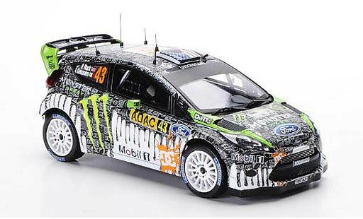 Ford Fiesta WRC 1/43 IXO No.43 K.Block / A.Gelsomino Rally Alemania 2011 coche miniatura