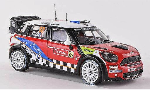 Mini Cooper WRC 1/43 IXO John Works No.52 Rally Monte Carlo 2012 P.Campana/S.de Castelli coche miniatura