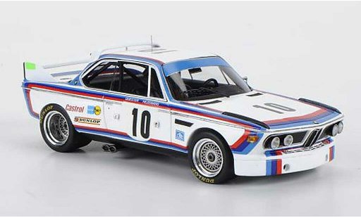 Bmw 3.0 CSL 1/43 Spark No.10 D.Quester/T.Hezemans 24h Spa 1973 coche miniatura