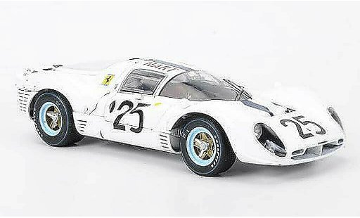 Ferrari 412 course 1/18 GMP NART P No.25 blanco Rodriguez 1967 coche miniatura