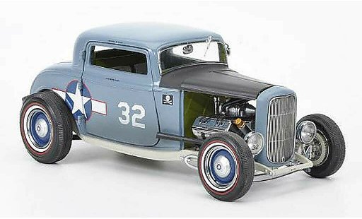Ford 1932 Hot Rod 1/18 GMP Coupe F4 No.32 Navy F4U Corsair ACME coche miniatura