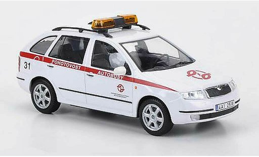 Skoda Fabia Base 1/43 Abrex Pohotovost Autobusy (31) coche miniatura