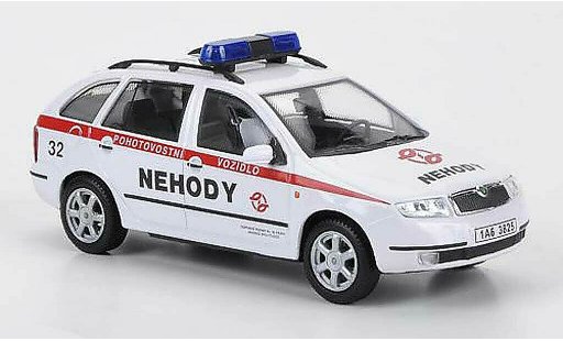 Skoda Fabia Base 1/43 Abrex Pohotovostni Vozidlo - Nehody 2004 coche miniatura