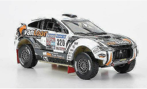 Mitsubishi Lancer Base 1/43 Vitesse Racing No.320 van Loon/Scholtalbers Rally Dakar coche miniatura