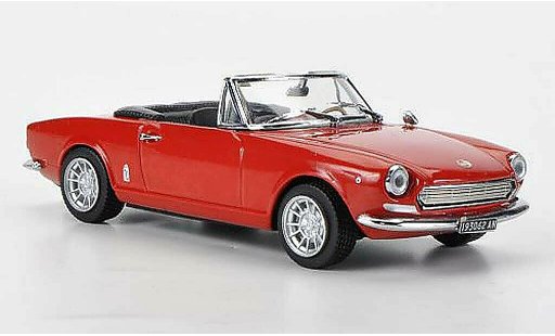 Fiat 124 Sport Spider 1/43 Vitesse AS rojo coche miniatura