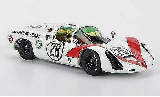 Porsche 910 1968 1/43 Ebbro No.28 Taki Racing Team T.Ikuzawa GP Japan coche miniatura