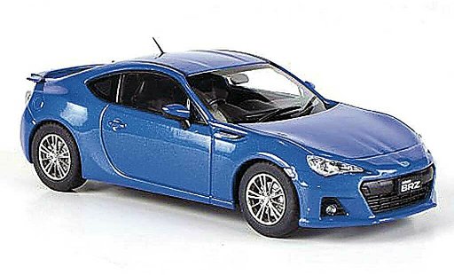 Subaru BRZ Base 1/43 Ebbro azul RHD 2012 coche miniatura