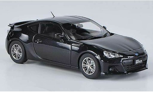 Subaru BRZ Base 1/43 Ebbro negro RHD 2012 coche miniatura
