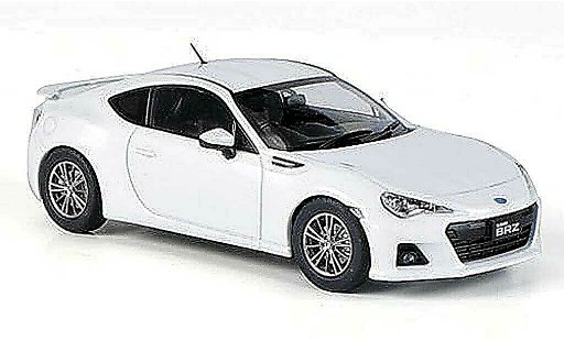 Subaru BRZ Base 1/43 Ebbro blanco RHD 2012 coche miniatura