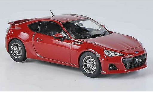 Subaru BRZ Base 1/43 Ebbro rojo RHD 2012 coche miniatura