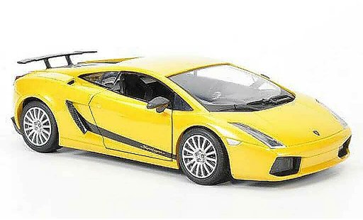Lamborghini Gallardo Superleggera 1/18 Mondo Motors amarillo 2009 coche miniatura