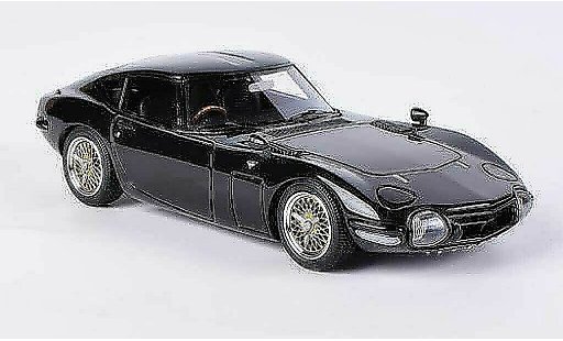 Toyota 2000 GT Base 1/43 HPI negro RHD coche miniatura
